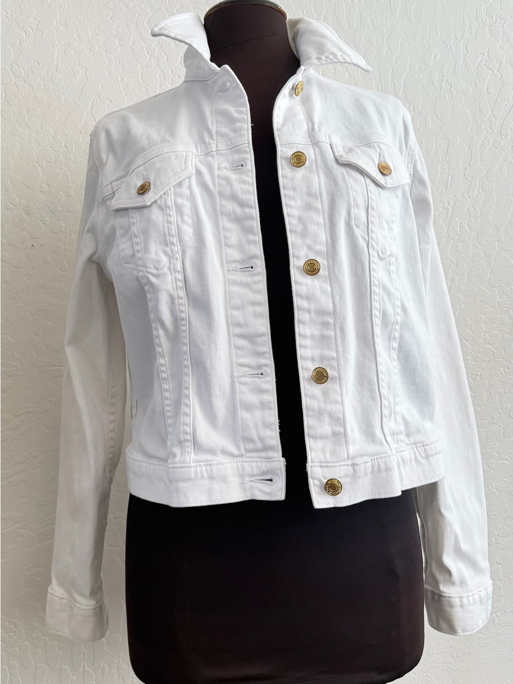 Michael Kors White Denim Jacket